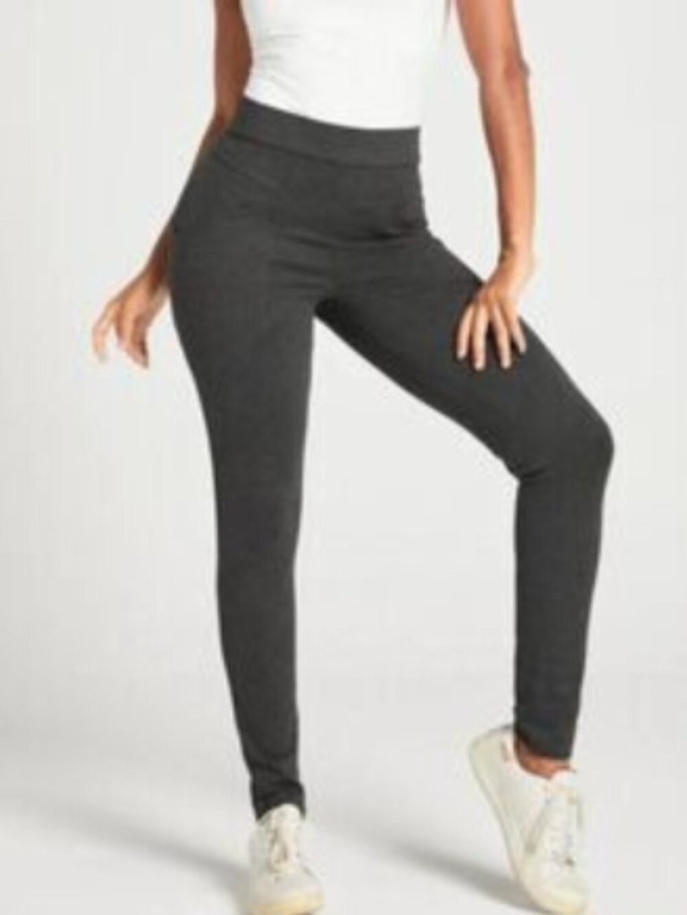 New Betabrand Charcoal Skinny Cigarette Dress Pant Yoga Pants Large